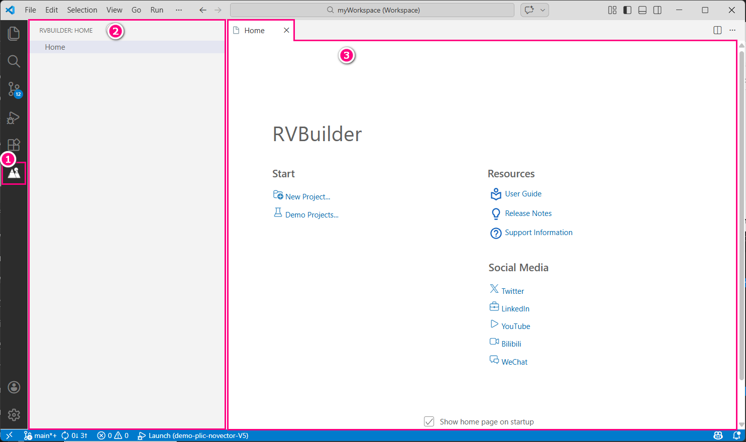RVBuilder Entry Interface